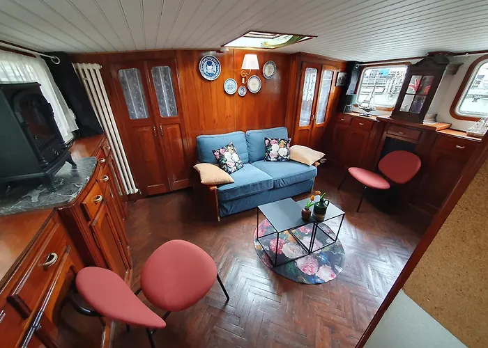 Hotel dichtbij College: Houseboat Holiday Apartments Rotterdam